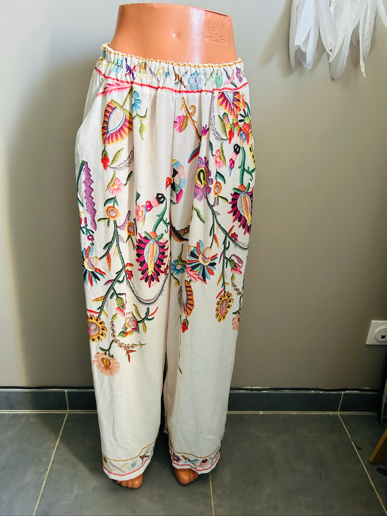 Floral Bohemian Pants – photo 4